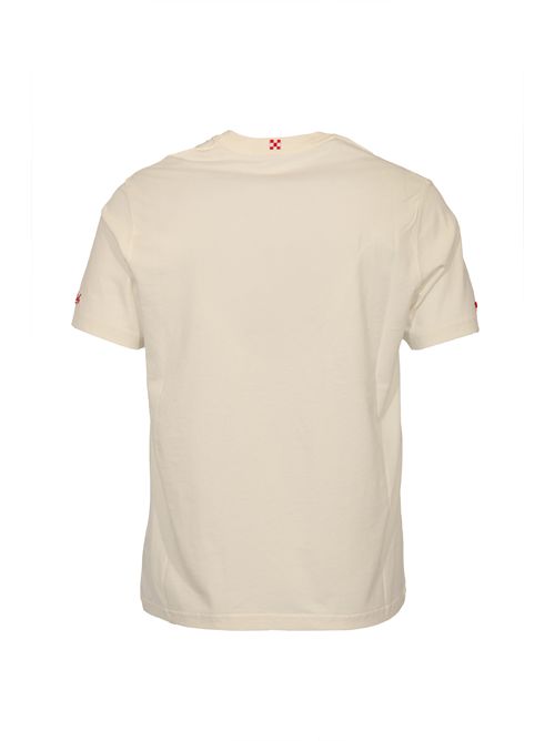 T-shirt Arnott in cotone con ricamo Moglie in vacanza, inizia la danza Mc2 Saint Barth | ARN000100648I